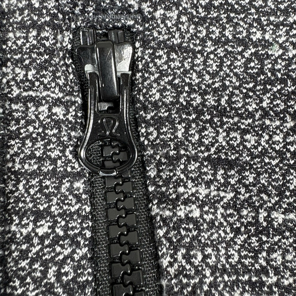 Lululemon Womens Define Jacket Luon Heathered Black Sz 6 Zip Pockets Full Length - Picture 4 of 11